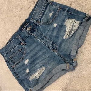 Aeropostale High Rise Jean Mom Shorts 💙